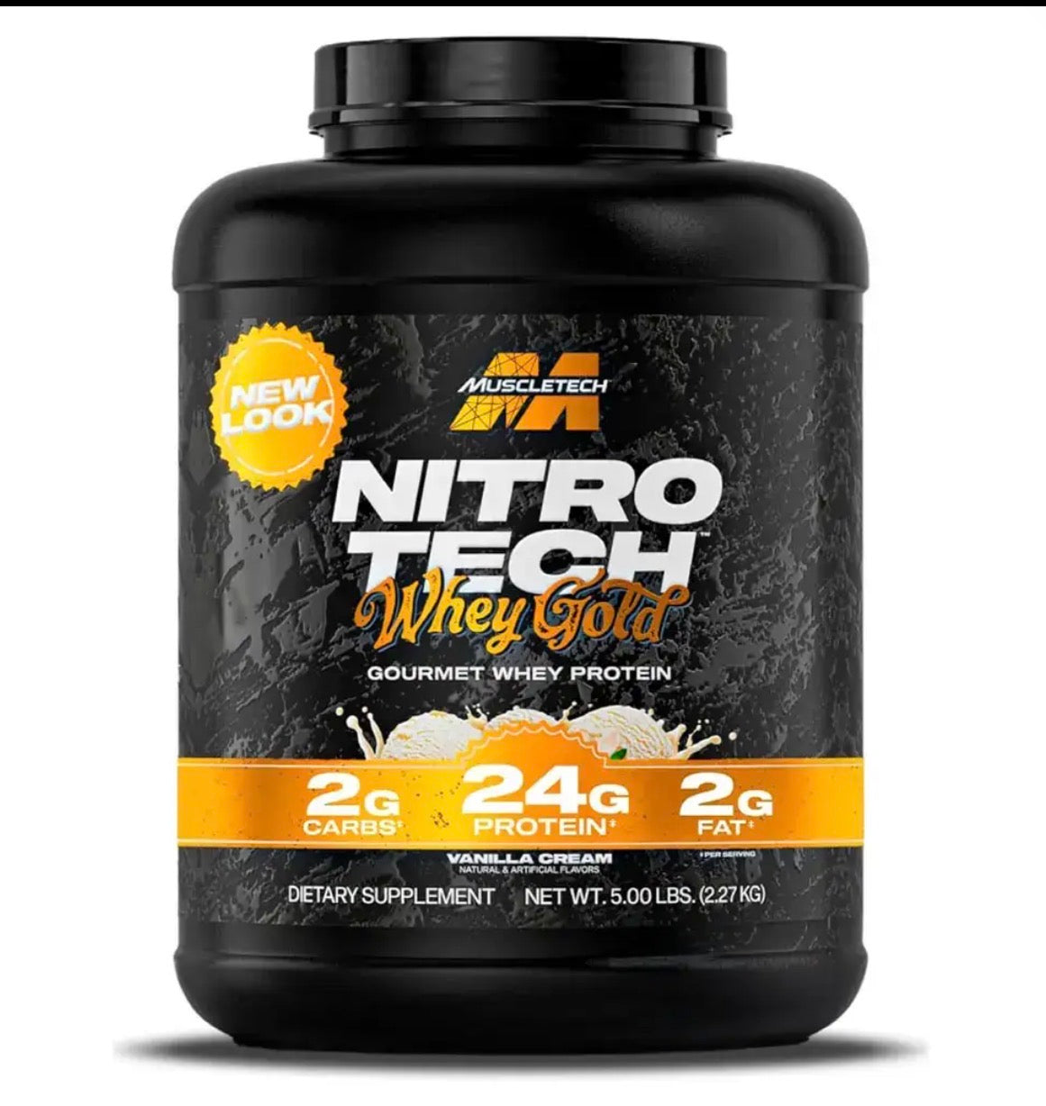 Nitro Tech Whey Gold - Proteina 5lb