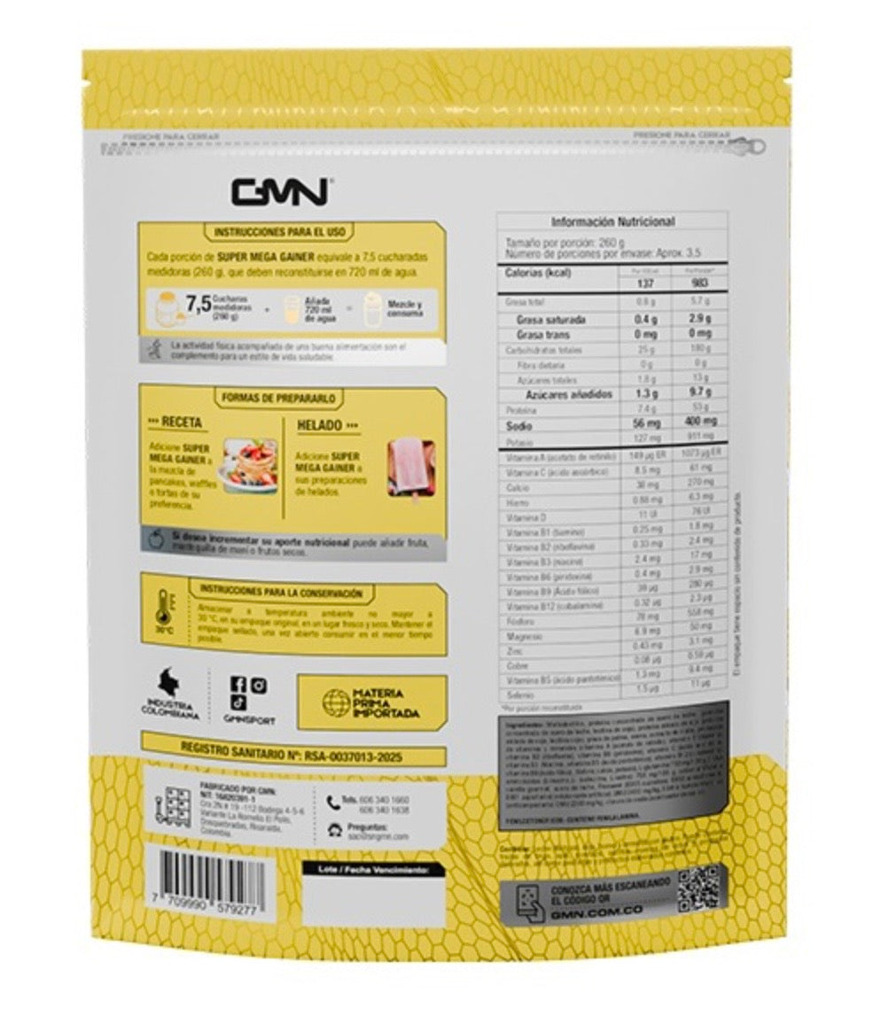 Súper Mega- Proteina 2lb