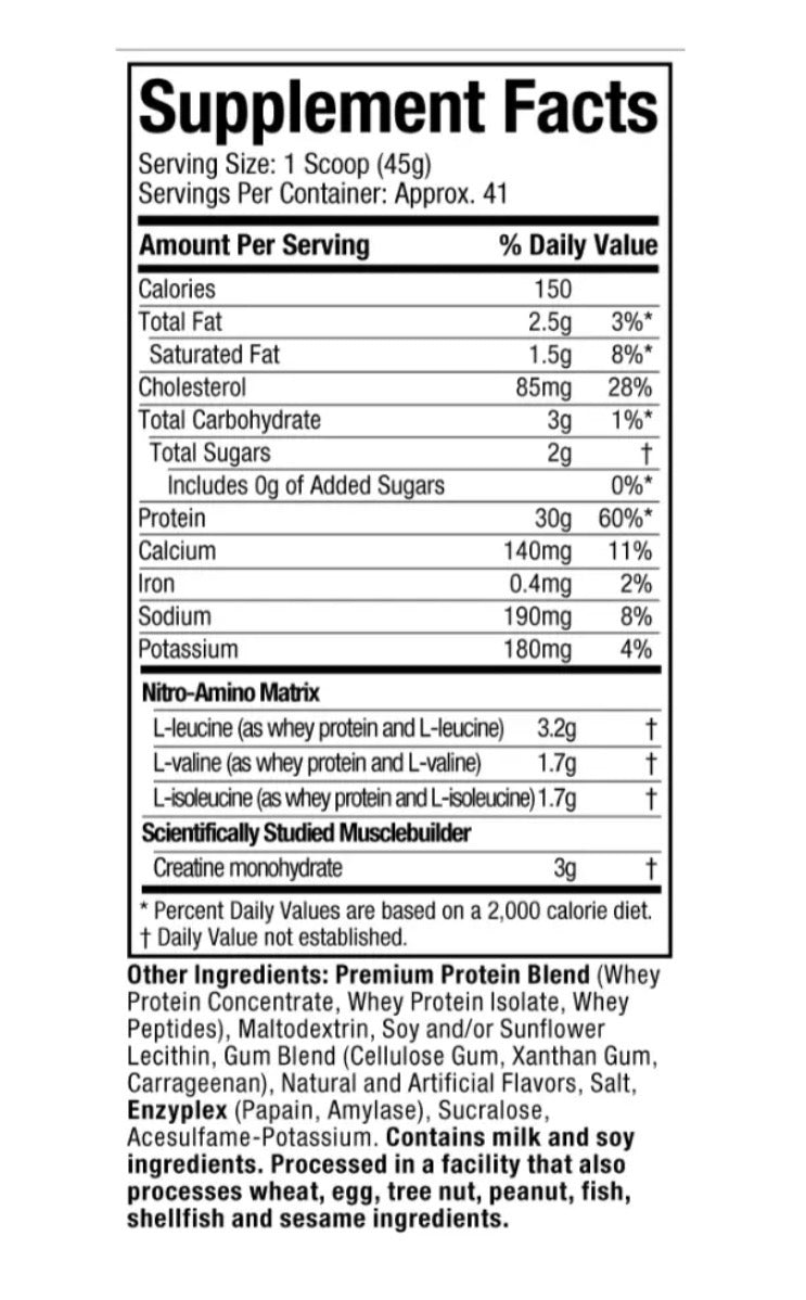 Nitro Tech - Proteina 2lb